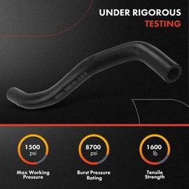 A-Premium Power Steering Reservoir Hose line Compatible with Toyota Sequoia 2001 2002 2003 2004 2005 2006 2007 V8 4.7L Reservoir To Pump Replace# 3405108