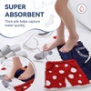 TRUEDAYS Cute Bath Mat - Bathroom Rugs with Laundry Clothes