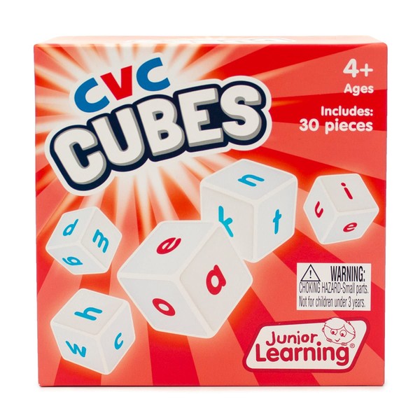 Junior Learning CVC Cubes Game JL643