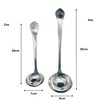 Heavy Duty Stainless Steel Soup or Sauce Serving Ladles, 2oz