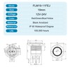 FILN 2PCS 19mm (3/4'') Latching Push Button Switch Latching 12V