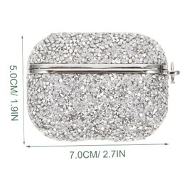 OSALADI 1 Earbuds Case Wireless Earbuds Storage Holder Decorative Comfortable Keychain Accessory