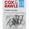 Cox & Rawle Treble Hook - Black, Size 2
