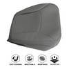 NLQR Driver Side Bottom Replacement Seat Cover Microfiber Leather Gray