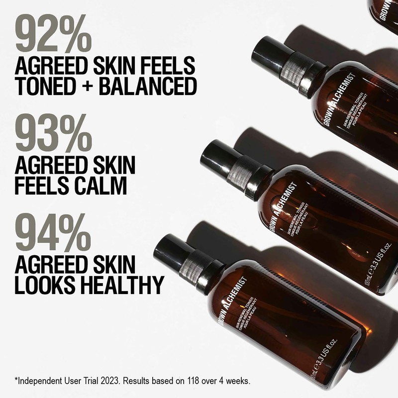 Grown Alchemist Skin Renewal Toner Mist with Niacinamide, Balancing Complexion,
