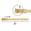 BambooMN 17 Inch Bamboo Wooden Back Scratcher Smooth Massage Roller