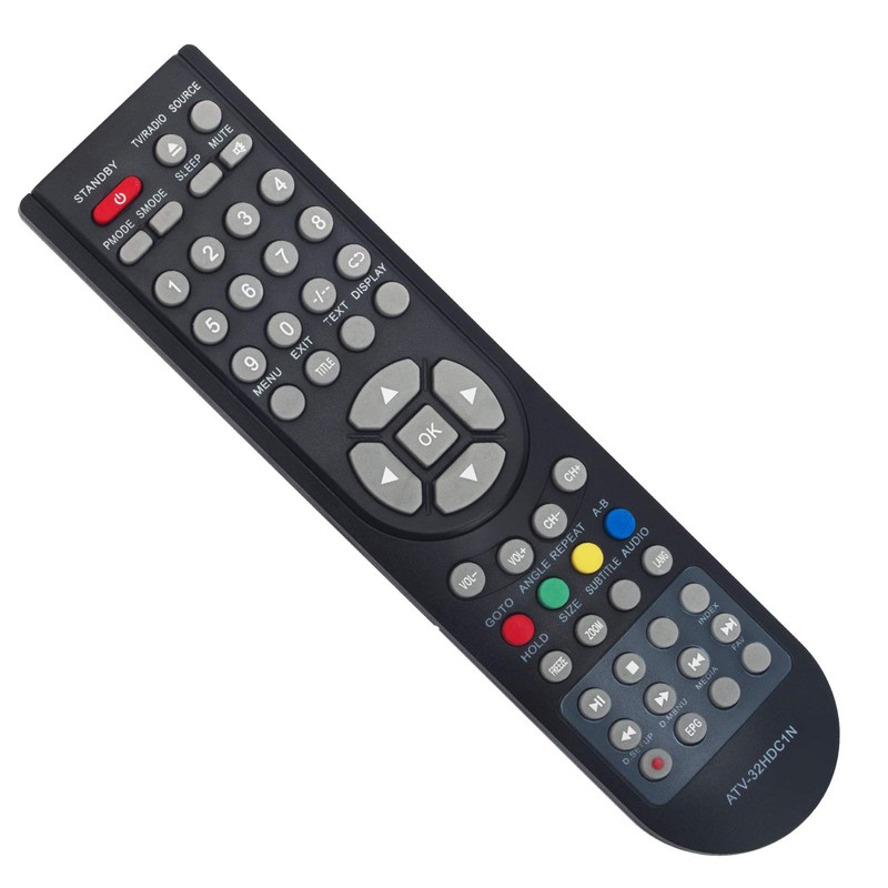 ATV-32HDC1N Replace Remote Control - VINABTY TV Remote Control for