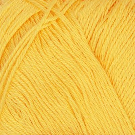 JubileeYarn Baby Soft Bamboo Cotton Yarn - 50g/Skein - Daisy Yellow - 4 Skeins
