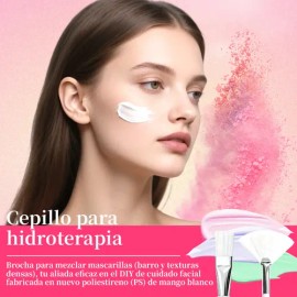12 Pzs Brochas Mascarillas Faciales Serum Acido Spa Blanco                                                                                            