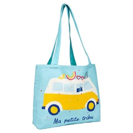 Draeger Paris – Tote Bag "Ma chérie" (auf Französisch) – leicht, robust und ultraweich – geräumige Innenseite – Tote Bag aus 100 % Baumwolle - Einkaufstasche wiederverwendbar