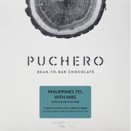 Puchero 75% Philippines Nibs "Paquibato" Dark Chocolate Bar