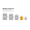 Miquelrius - The Original A6 Notebook 6 Coloured Stripes Opaque