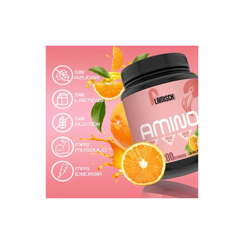 Aminoácidos En Polvo Flamish 1kg Prentreno Varios Sabores
