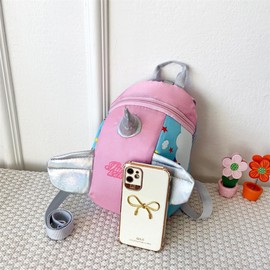 ARROMI Toddler Backpack with Reins, Backpack with Reins, Cartoon Anti Loss Strap Backpack, Baby Reins Backpack, Kids Backpack - Adjustable Shoulder Straps for Girls, Babies and Children (Pink)