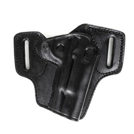 Doruk Holster for CZ 75 P-01 Omega Combat Master Owb Leather Gun Holsters (Black Right Hand)
