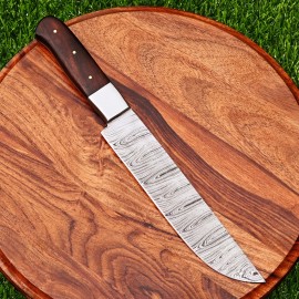 Damascus Custom Made Hand Forged Damascus Steel Blade Kitchen Chef Knife 2869