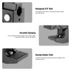 NEEWER Super Clamp with 5/8" Stud, Spring Lock, 2.4"/6cm Jaw
