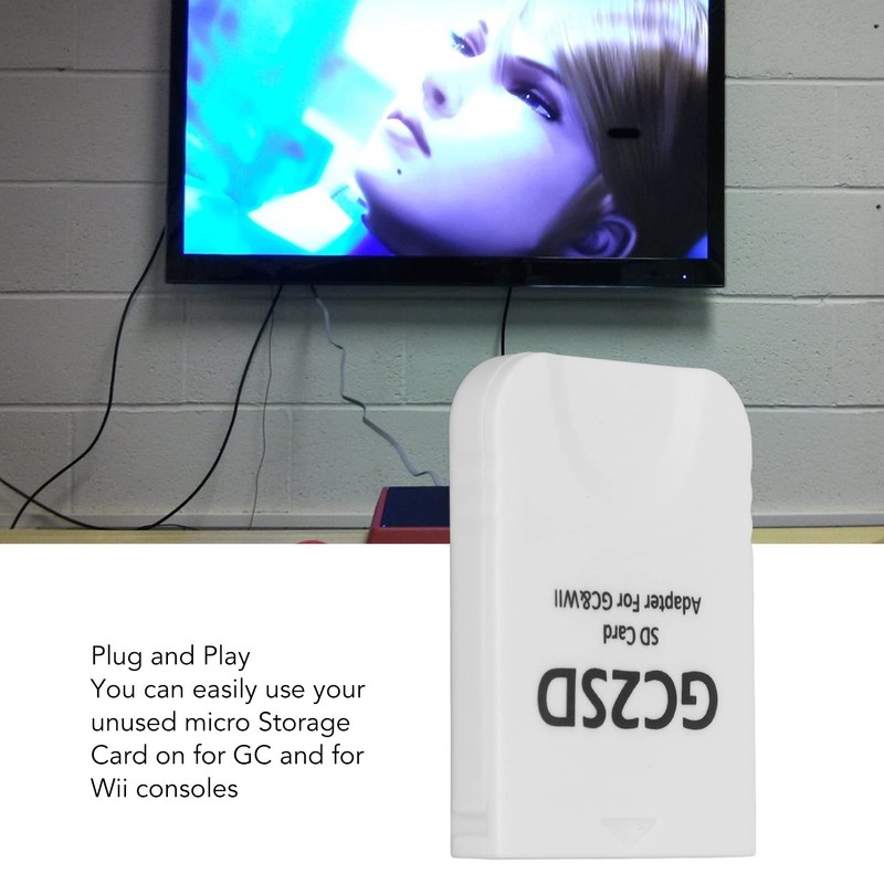 GC2SD Card Adapter Reader for Gamecube Wii Micro Storage Card