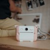 Instant Camera Pink with Thermal Printer Kidywolf