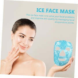 minkissy Cooling Gel for Hot Cold Compress Facial Wrap Hydrogel for Soothing Skin Reducing Puffiness and Swelling Reusable Spa