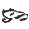 New Black MICH ACH ECH Ballistic Helmet 4-Point Retention Chin