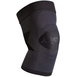 Os1st Women Ks7 Knee Compression Sleeve Brace-Black-Medium Black