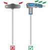 MATADOR 2 K T-Handle Screwdriver 6 MM Half-Hex - 0445