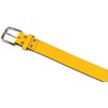 CHAMPRO Genuine Bonded Leather Belt; Adult; Gold