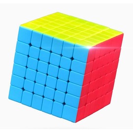 Logica Giochi - Cubo Magico 6x6 Stickerless - Cubo Velocità - Per Speedcubing - Rompicapo Sequenziale