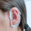 Disposable Shower Earplugs Waterproof Vinyl Earmuff Covers 100-Pack / 염색 샤워 일회용 귀마개 방수 비닐 귀덮개 커버 100개입