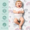 3 Pack Stretchy Bassinet Sheets - Universal Fit for Rectangle,