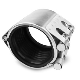 Pipe Repair Clamp, Emergency Pipe Repair Kit for Plastic and Metal Pipes (74mm-79mm)