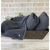 Imabari Towel Gift Set, 1 Face Towel, Navy, Antibacterial Towel,