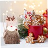 Ciieeo 2sets Cartoon Packing Bags Storage Baskets for Xmas Candy