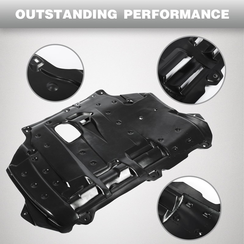 Kojem Engine Splash Shield Compatible with 2012-2019 Ford Focus 2013-2018