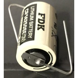 Sanyo FDK Brand New Sanyo FDK CR14250SE 3V Lithium Battery w/ Solder Pins,  Japan Made