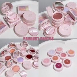 SUILU Air Cushion Blush,Wearing Skin Tint Blush Makeup for Cheeks,Smudge Proof, Natural-Looking, Dewy Finish,Easy to Apply and Create a Natural Flush