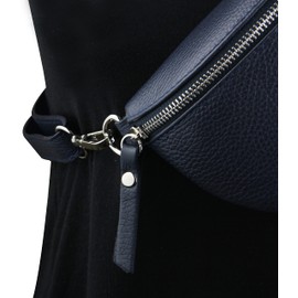 Frentree® Women's Genuine Leather Shoulder Bag, Made in Italy, Crossbody Bag, Shoulder Bag