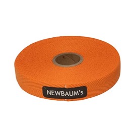 Newbaum's Cotton Cloth Tape, 30ft Roll (Grip Tape for Lyra Hoop, Trapeze and Bike Handlebars) (Orange)