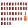 FULINJOY 40 Pcs Sanding Bands Nail Manicure #180 Grit File