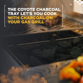 Coyote Charcoal Tray for 34-Inch and 36-inch Grills, Coyote Grill Accessories - CCHTRAY12