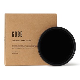 Gobe 62mm ND2-400 Variable ND Lens Filter (2 Tips)