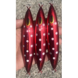 Big Game Fishing NEW ! 400g BLUEFIN TUNA  KNIFE JIGS - Eddie Bomb  Heavy Bft Vertical Flat Fall
