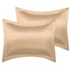 sourcing map 2 Pack Satin Pillowcase for Hair and Skin,