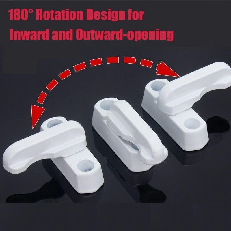 PAIKIUU 2 Pack Sash Jammer Door Jammer Window Security Locks