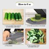 12 in 1 Multifunctional Vegetable Chopper Manual Chopper with Container