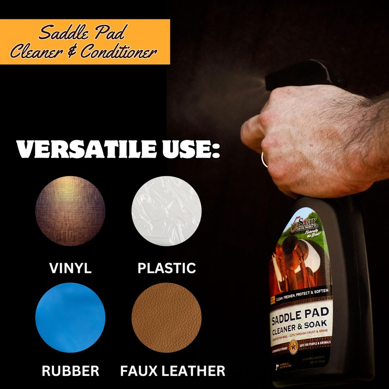 5 Star Equine Horse Saddle Pad Cleaner & Soak -
