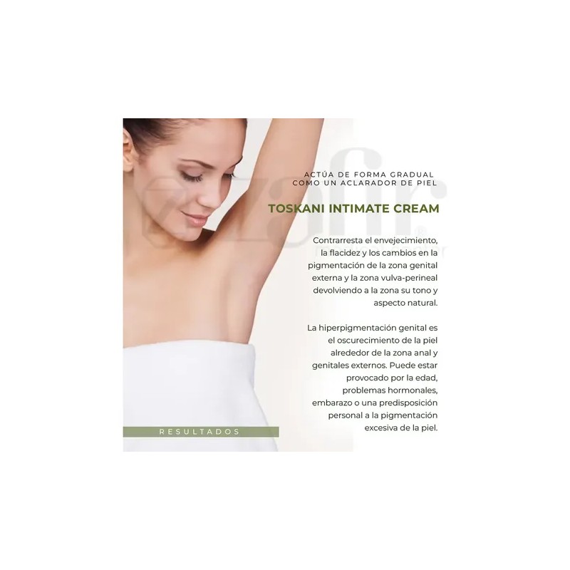Crema Aclarante Toskani Intimate Cream Zonas Intimas