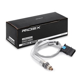 RIDEX 3922L0833 Lambdasonde nach Katalysator, für Zylinder 4-6 Oxygen O2 Sensor Beheizt 430mm