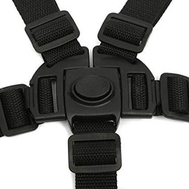 Replacement Parts/Accessories to fit Recaro Stroller and Car Seat Products for Babies, Toddlers, and Children (Easylife Stroller Models Harness Buckle+Straps)